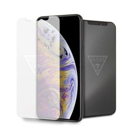 Grūdintas stiklas Guess Invisible Logo“ iPhone Xs Max