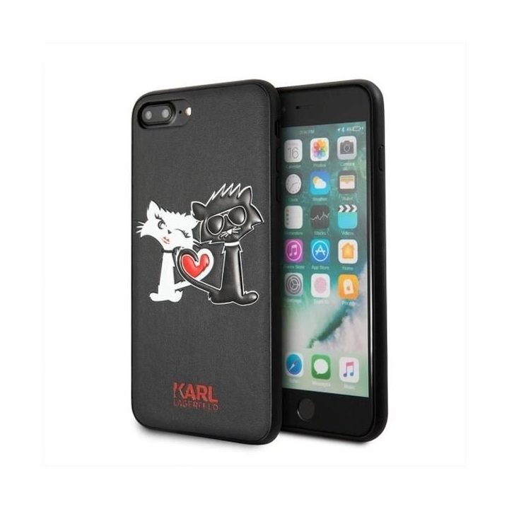 Karl Lagerfeld Choupette in Love dėklas Samsung Galaxy S8 Plus, juodas