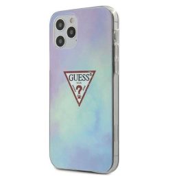 Tie-Dye stiliaus mėlynas dėklas iPhone 12 / 12 Pro (6.1 )