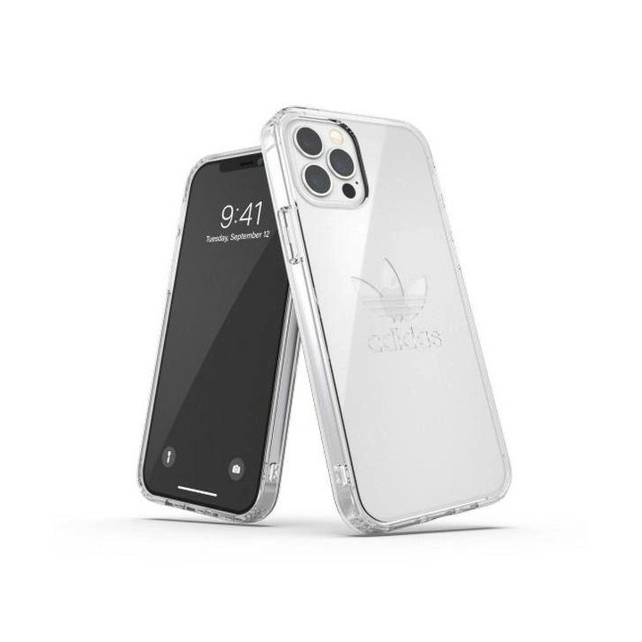Adidas skaidrus apsauginis dėklas iPhone 12 / 12 Pro