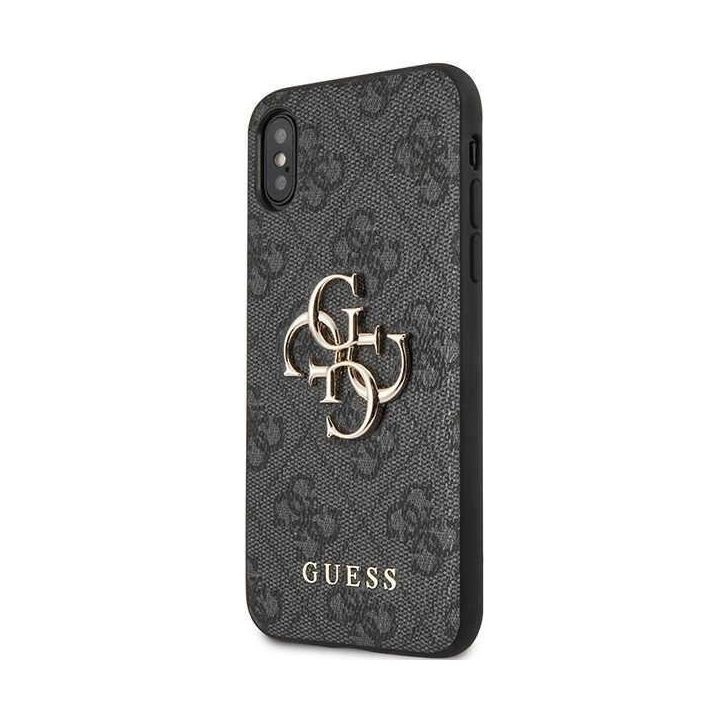 4G pilkas metalinis iPhone X/XS dėklas – stilinga apsauga