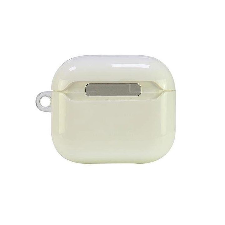 Audi geometrinio rašto AirPods 3 dėklas – baltas