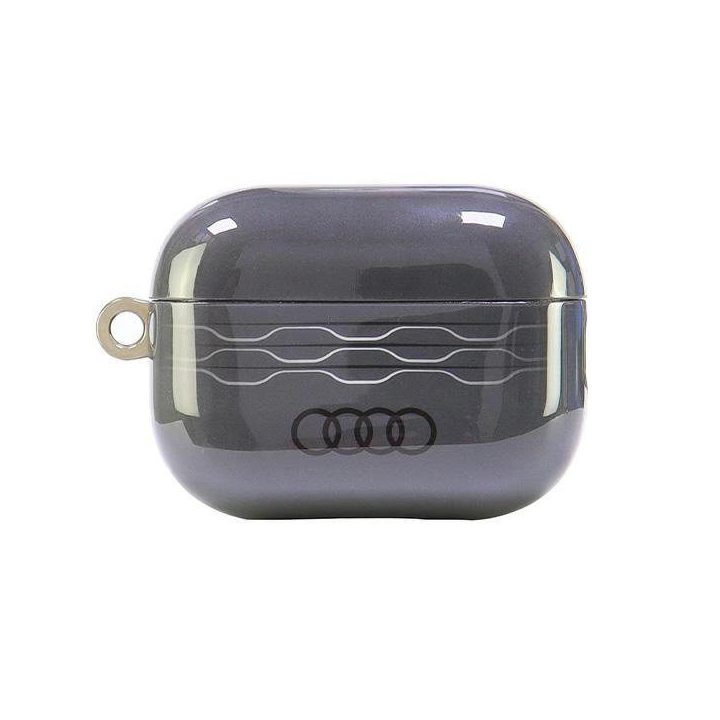 Audi geometrinio rašto AirPods Pro 2 dėklas – pilkas