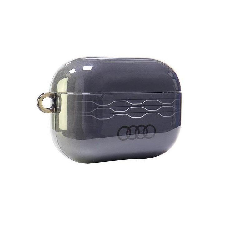 Audi geometrinio rašto AirPods Pro 2 dėklas – pilkas