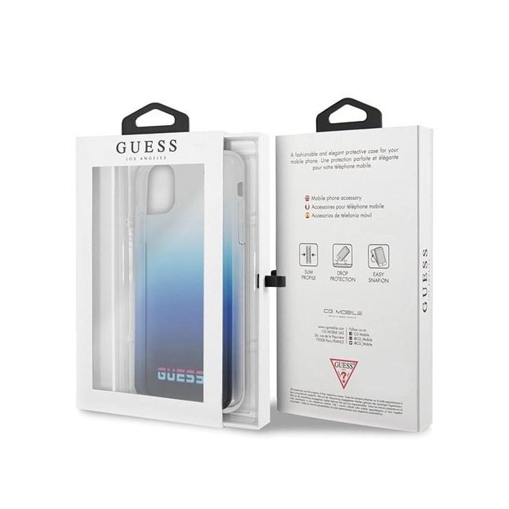 Guess California mėlynas dėklas iPhone 11 Pro