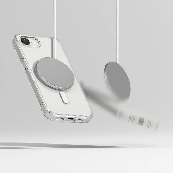 Skaidrus Ringke Fusion MagSafe“ dėklas iPhone 16“