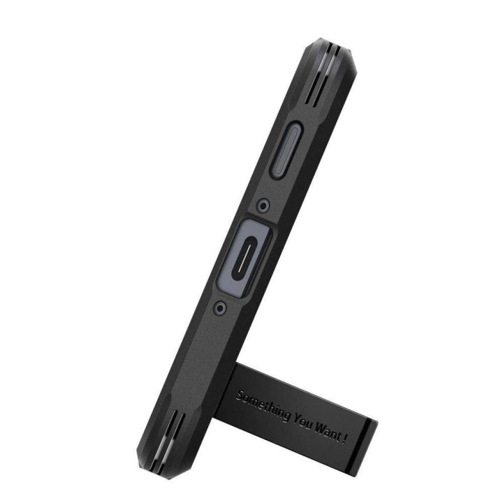 Spigen Tough Armor dėklas Samsung Galaxy A36 5G – juodas