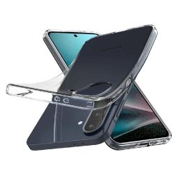 Skaidrus Spigen Liquid Crystal dėklas Samsung Galaxy A36 5G