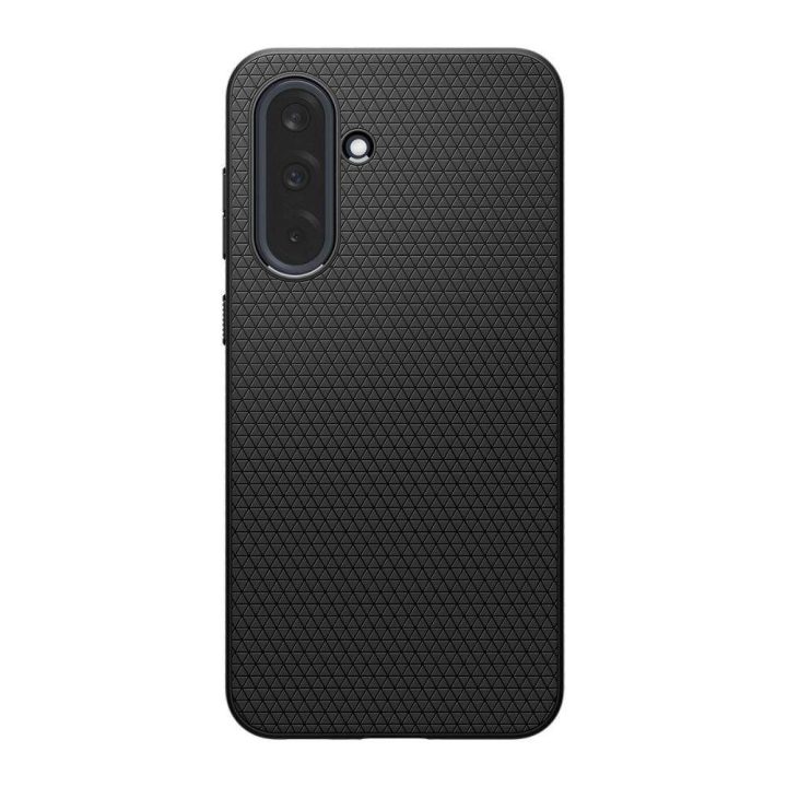 Spigen Liquid Air dėklas Samsung Galaxy A36 5G – juodas matinės tekstūros