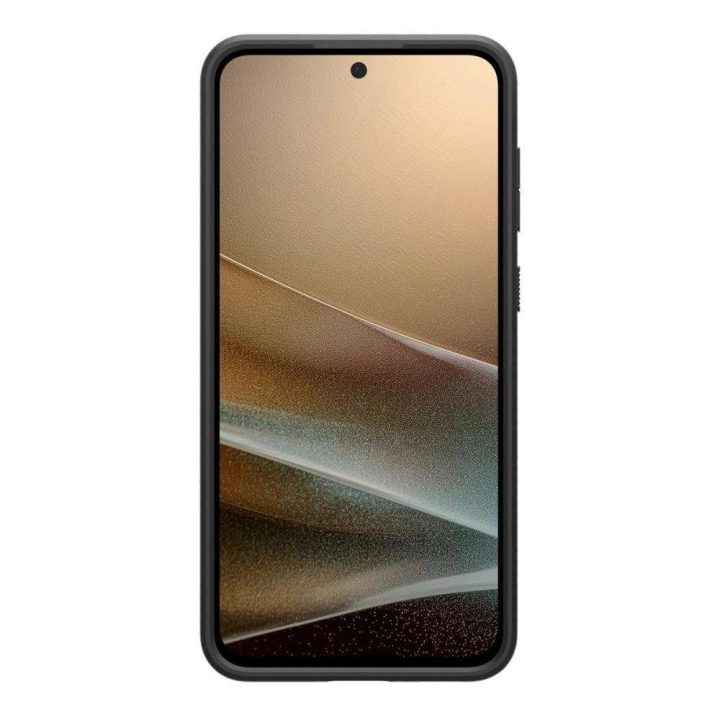 Spigen Liquid Air dėklas Samsung Galaxy A36 5G – juodas matinės tekstūros