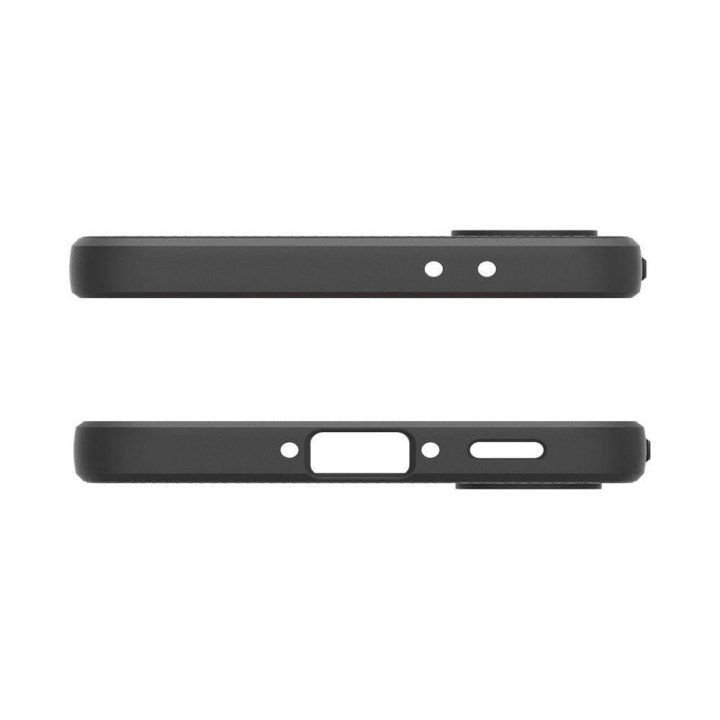 Spigen Liquid Air dėklas Samsung Galaxy A36 5G – juodas matinės tekstūros