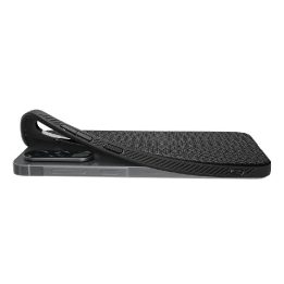 Plonas ir stilingas Spigen Liquid Air“ dėklas Samsung Galaxy A56 5G“ – juodas