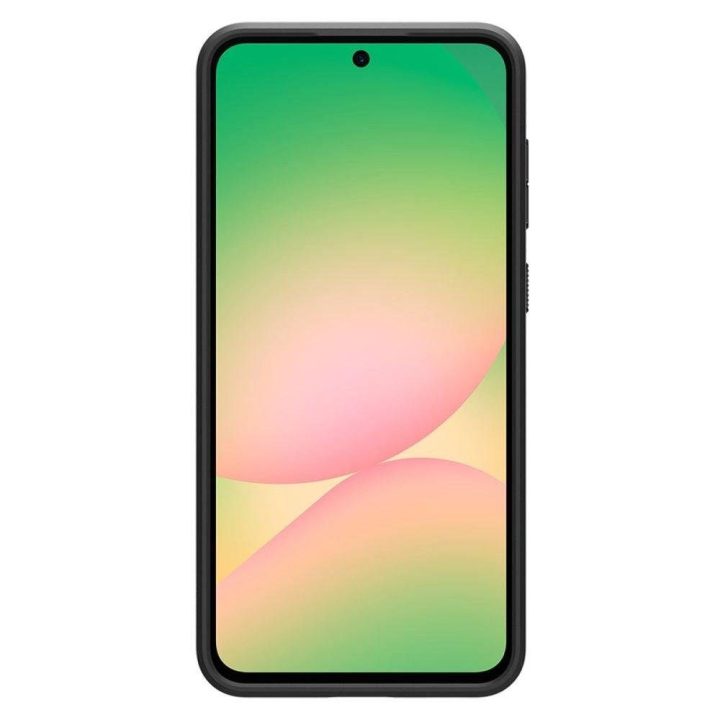 Plonas ir stilingas Spigen Liquid Air“ dėklas Samsung Galaxy A56 5G“ – juodas