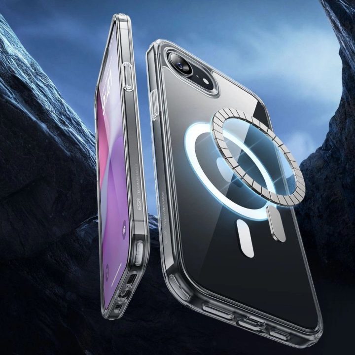 Skaidrus ESR Classic Hybrid HaloLock“ dėklas su MagSafe“ iPhone 16