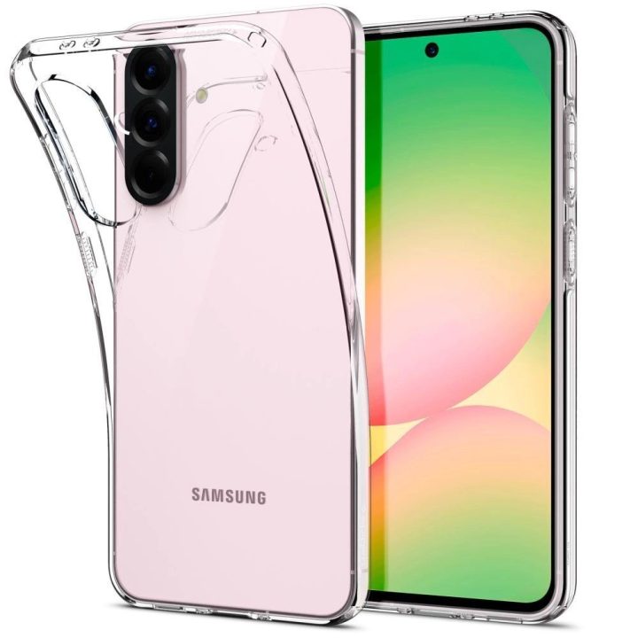 Skaidrus Spigen Liquid Crystal“ dėklas, skirtas Samsung Galaxy A56 5G“
