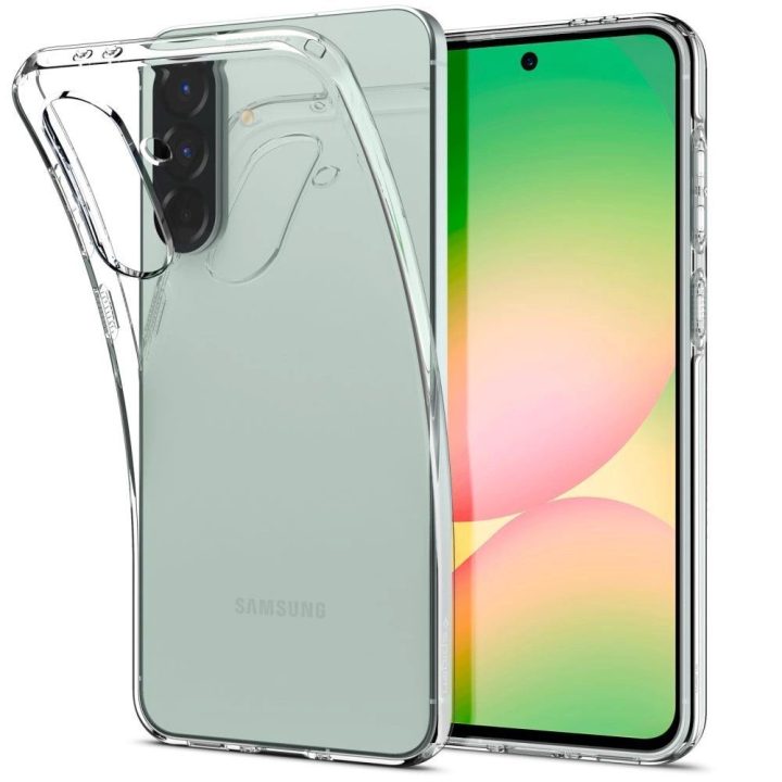 Skaidrus Spigen Liquid Crystal“ dėklas, skirtas Samsung Galaxy A56 5G“