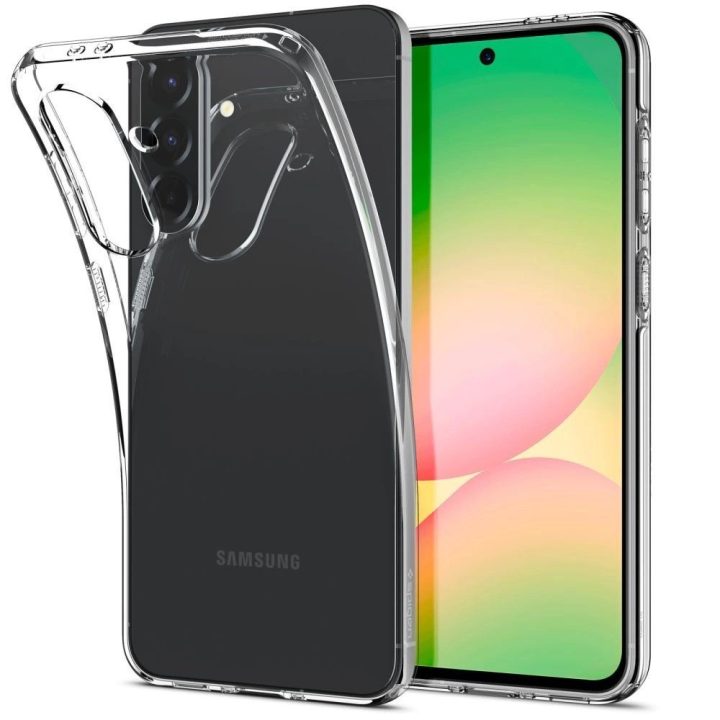 Skaidrus Spigen Liquid Crystal“ dėklas, skirtas Samsung Galaxy A56 5G“