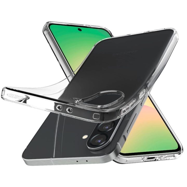 Skaidrus Spigen Liquid Crystal“ dėklas, skirtas Samsung Galaxy A56 5G“
