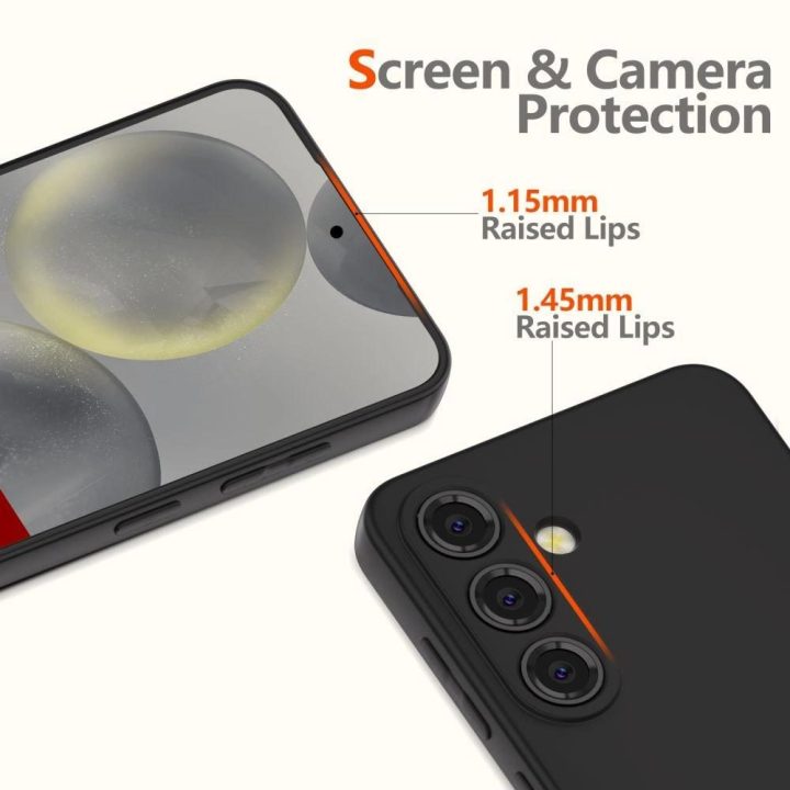 Apsauginis dėklas Icon Samsung Galaxy A36 5G, juodas