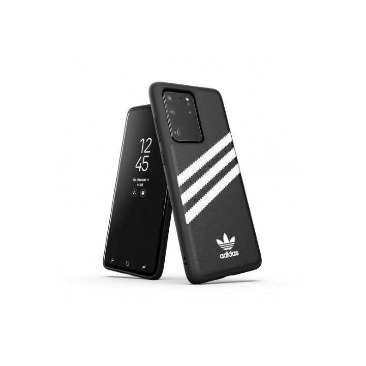 Adidas juodas ir baltas dėklas Samsung Galaxy S20 Ultra