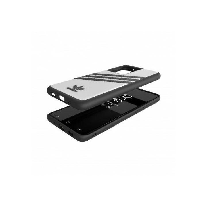 Adidas baltas ir juodas dėklas Samsung Galaxy S20 Ultra