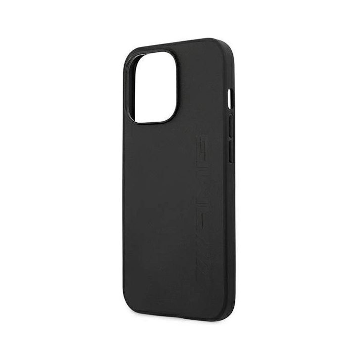 AMG juoda odinė dėklas iPhone 13 Pro / 13 (6.1 ) – prabangus ir patvarus