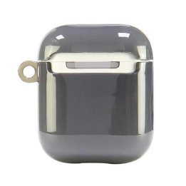 Audi geometrinio rašto dėklas AirPods 1/2 – pilkas