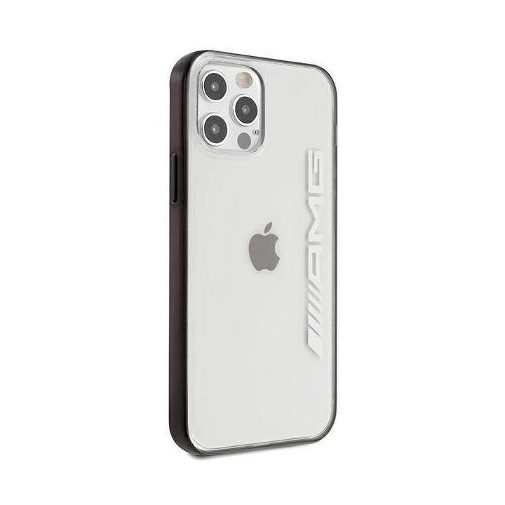 AMG metalizuotas iPhone 12 Pro Max dėklas – skaidrus