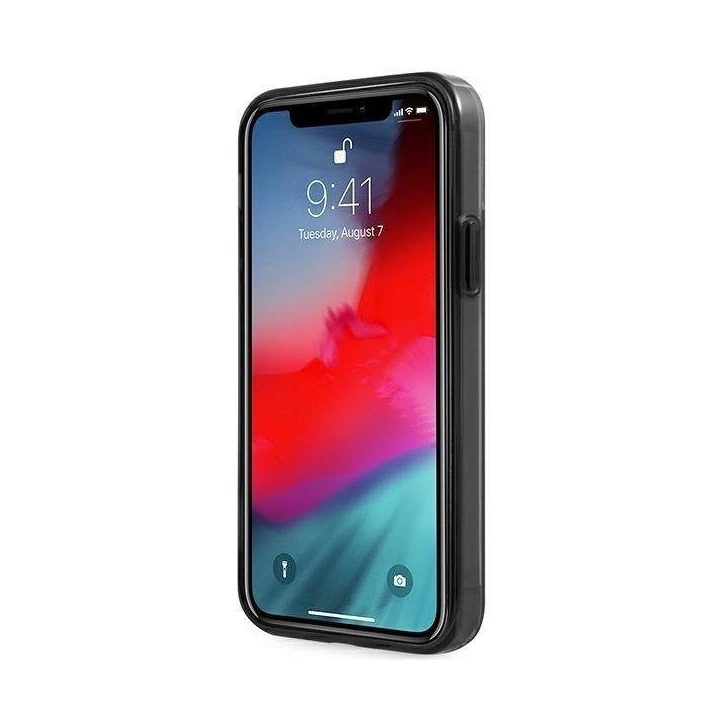AMG metalizuotas iPhone 12 Pro Max dėklas – skaidrus