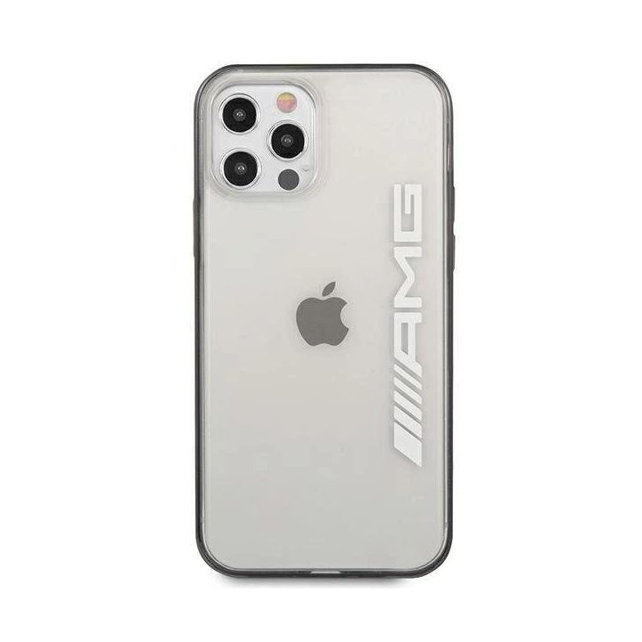 AMG metalizuotas iPhone 12 Pro Max dėklas – skaidrus