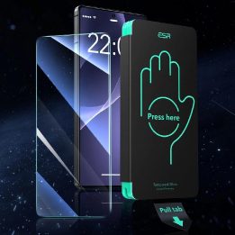 ESR grūdinto stiklo apsauginė ekrano plėvelė Samsung Galaxy S25 Ultra (2 vnt., skaidri)