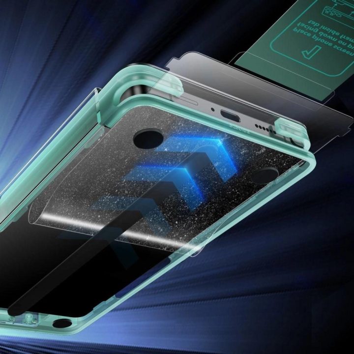 ESR grūdinto stiklo apsauginė ekrano plėvelė Samsung Galaxy S25 Ultra (2 vnt., skaidri)