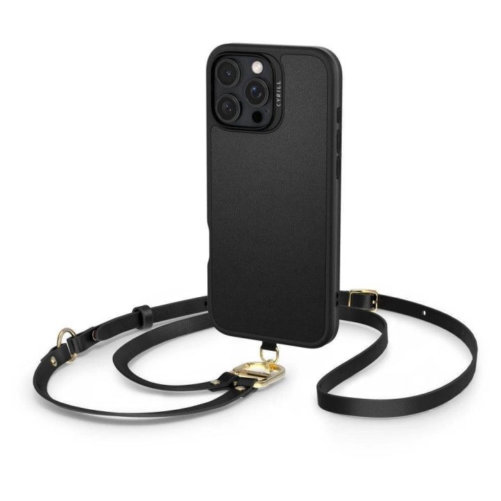 Spigen Cyrill Classic Charm“ dėklas, skirtas iPhone 16 Pro Max“ telefonui (juodas)