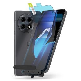 Ringke Dual Easy“ dviejų pakuočių ekrano apsauga OnePlus 13R“ telefonui – skaidri.