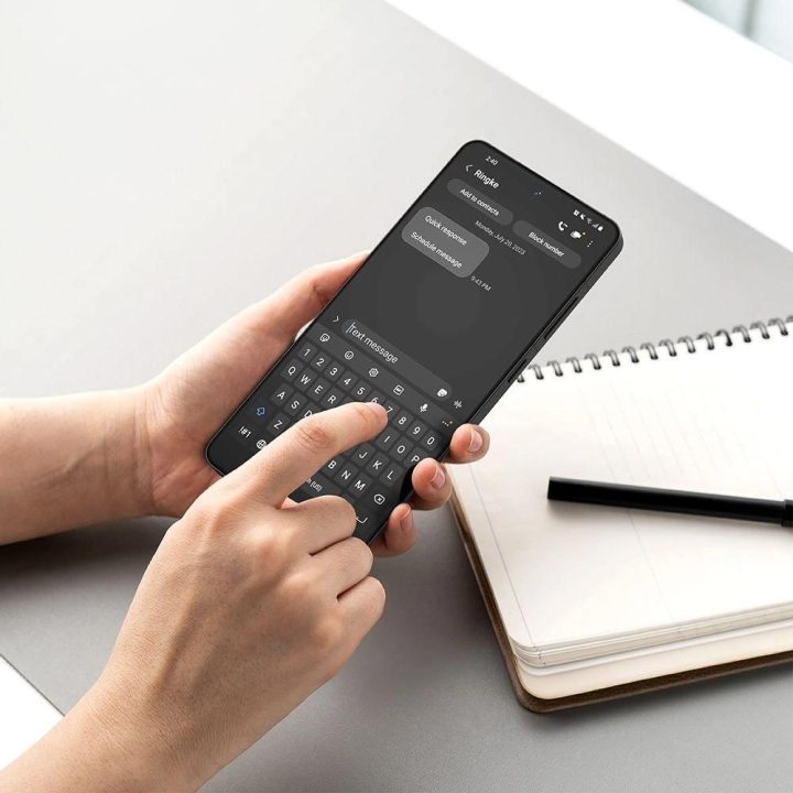 Ringke Dual Easy“ dviejų pakuočių ekrano apsauga OnePlus 13R“ telefonui – skaidri.