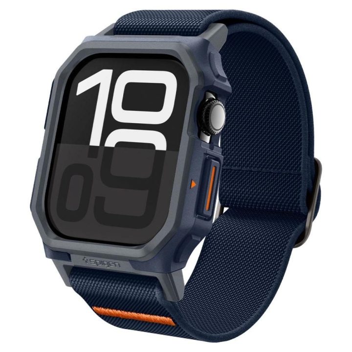 Spigen Lite Fit Pro“ dirželis Apple Watch 10“ (46 mm) - tamsiai mėlynas