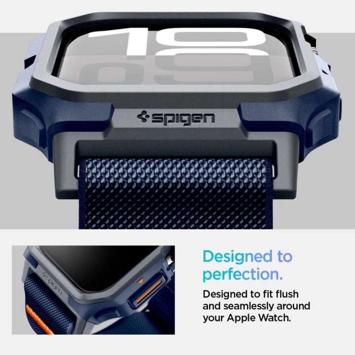 Spigen Lite Fit Pro“ dirželis Apple Watch 10“ (46 mm) - tamsiai mėlynas