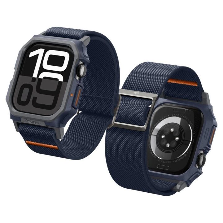 Spigen Lite Fit Pro“ dirželis Apple Watch 10“ (46 mm) - tamsiai mėlynas