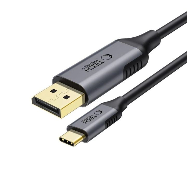 UltraBoost“ USB-C į DisplayPort 1.4 laidas, 8K 60 Hz, 1,8 m, juodas.