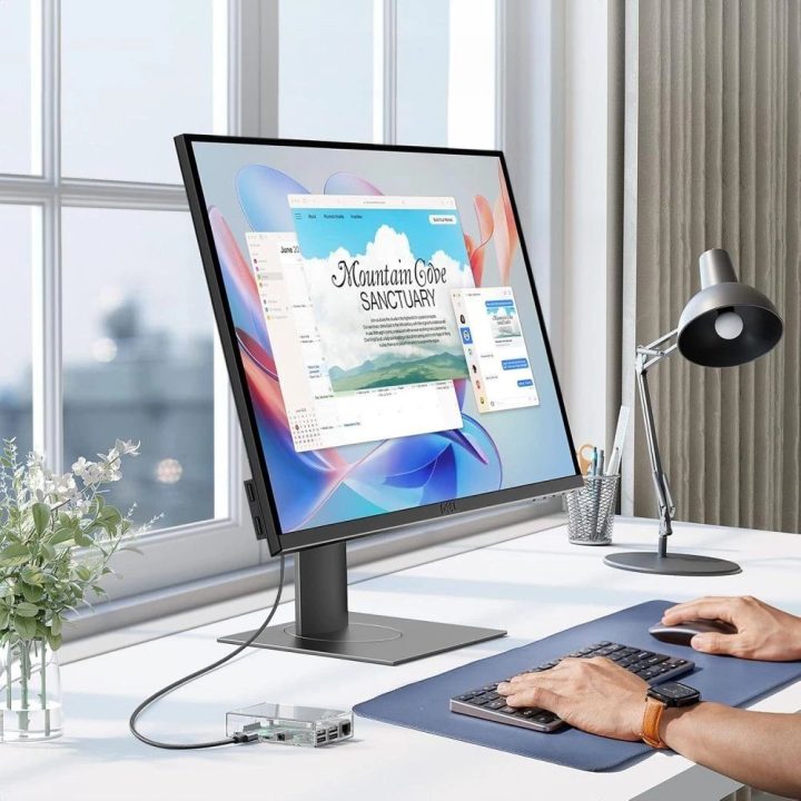 UltraBoost“ USB-C į DisplayPort 1.4 laidas, 8K 60 Hz, 1,8 m, juodas.