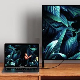 UltraBoost“ USB-C–HDMI laidas, 60 Hz, 180 cm, juodas