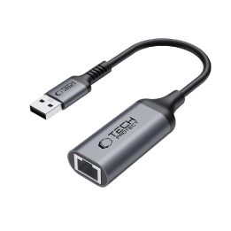 UltraBoost“ USB-A 3.0 į Ethernet RJ45 1000 Mbps adapteris (juodas)