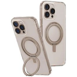 Uniq Swivix 360° besisukantis dėklas su stovu iPhone 16 Pro Max, auksinis