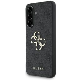 Guess 4G klasikinis dėklas Samsung Galaxy A36, juodas