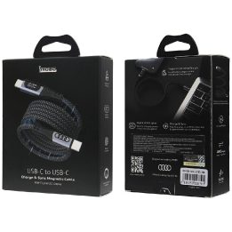 USB-C – USB-C laidas Audi 2.0, 60W, 20V/3A, juodas