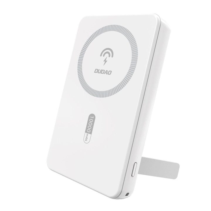 Išorinė baterija 10000mAh, 20W, USB-A / USB-C / MagSafe, balta