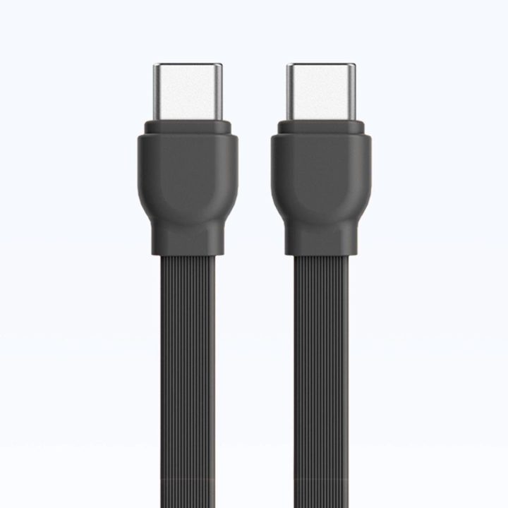 Išorinė baterija Powerbank 10000mAh 22.5W su USB-C ir laidu – pilka