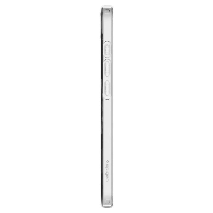 Skaidrus Spigen Liquid Crystal Mag“ dėklas su MagSafe“ iPhone 16