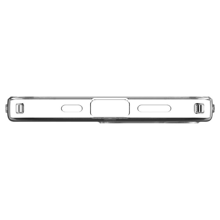 Skaidrus Spigen Liquid Crystal Mag“ dėklas su MagSafe“ iPhone 16