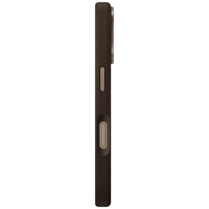 Uniq Keva Max magnetinis įkrovimo dėklas-stovas iPhone 16 Pro, rudas